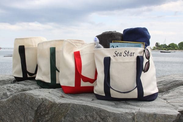 Custom Embroidered Totes Made in Maine