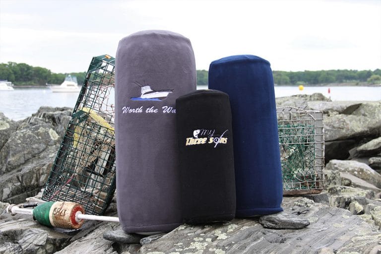Custom Boat Fender Covers Maine Coast Marine Products
