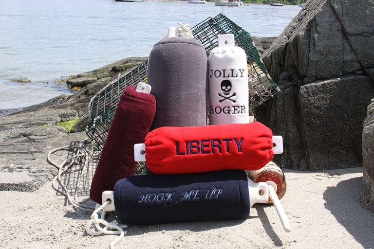 Custom Boat Fender Covers Maine Coast Marine Products